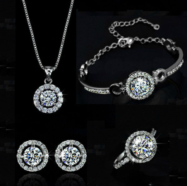 Women’s Floral Jewelry Set