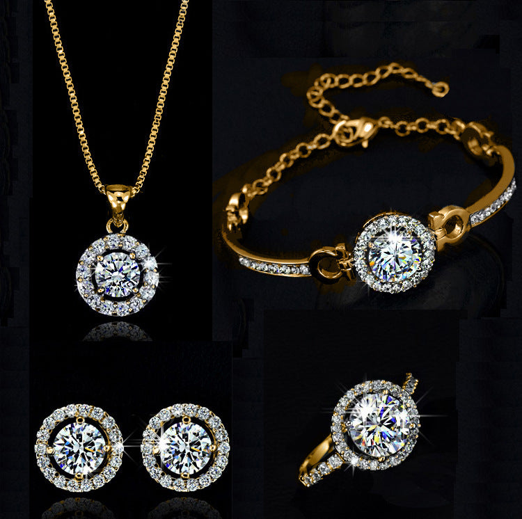 Women’s Floral Jewelry Set