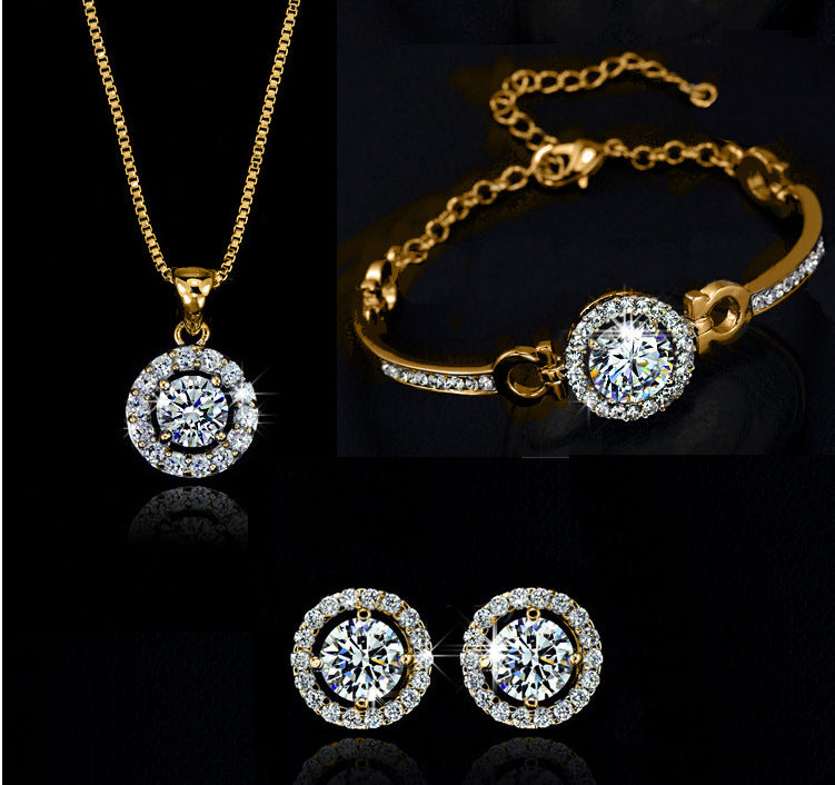 Women’s Floral Jewelry Set