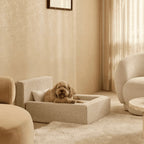 Dog & Cat Sofa Bed with Backrest