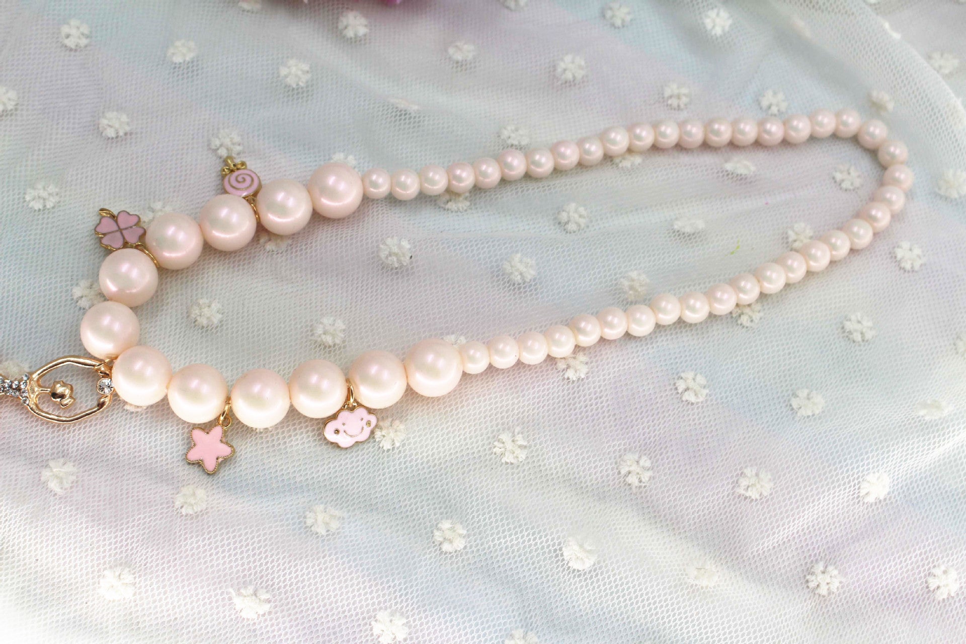 Korean Style Pearl Necklace for Girls