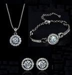 Women’s Floral Jewelry Set