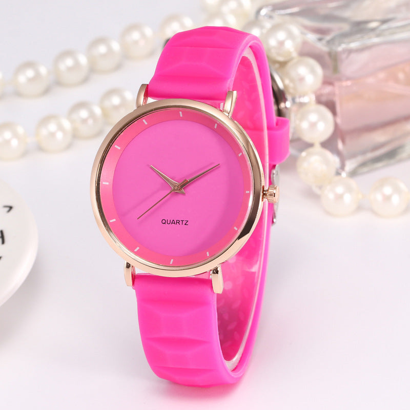 Unisex Jelly Silicone Watch