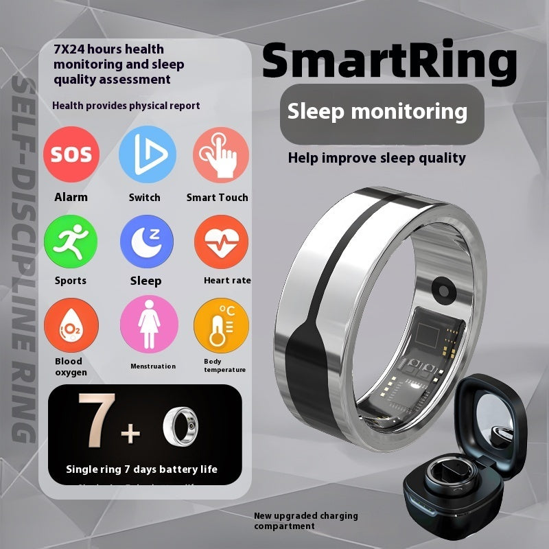 Smart Health Tracking Ring