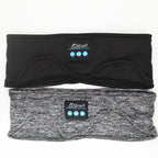 Headscarf Eye Mask Dual-use Music Headset Bluetooth Hair Band Sleeping in black and gray fabric options.
