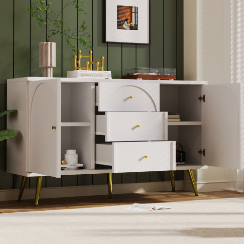 Cream White Sideboard Cabinet