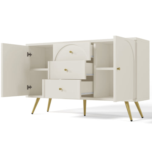 Cream White Sideboard Cabinet