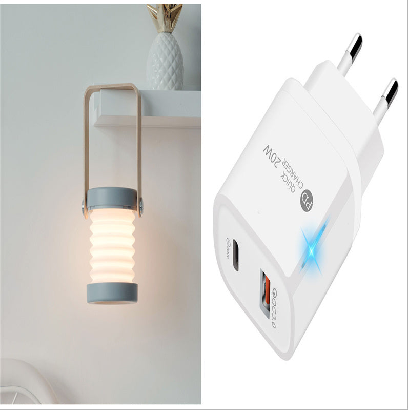 Foldable Touch Dimmable LED Night Light