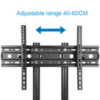 TV Stand Height Adjustable TV Stand TV Bracket Twith Wheels for 32-65 Inch LCD TV Rolling TV Stand for Bedroom TV Mount