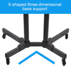 TV Stand Height Adjustable TV Stand TV Bracket Twith Wheels for 32-65 Inch LCD TV Rolling TV Stand for Bedroom TV Mount