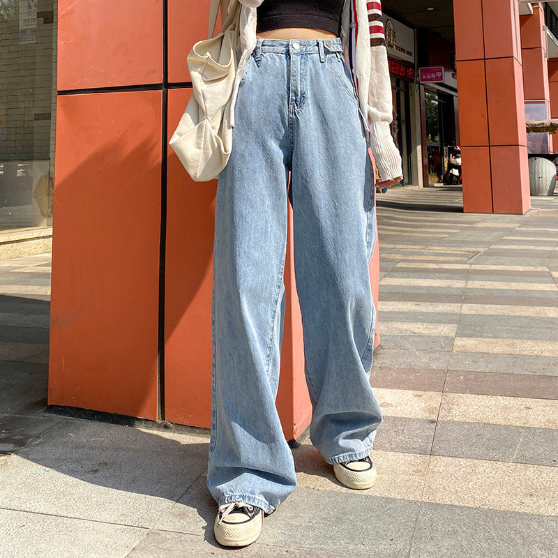 High-Waist Wide Leg Jeans