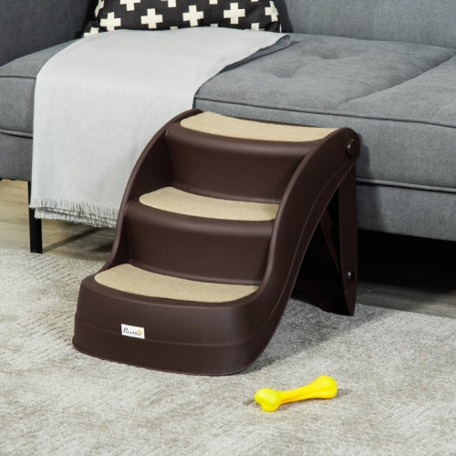 PawHut Foldable Pet Stairs