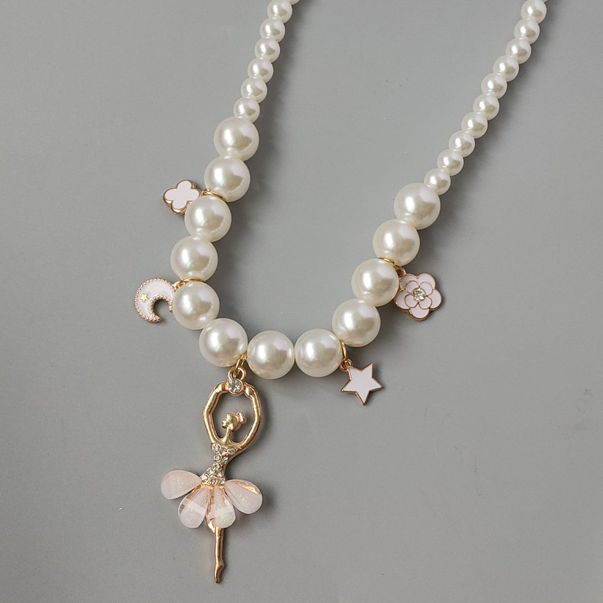 Korean Style Pearl Necklace for Girls