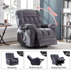 Electric Power Lift Recliner Chair with Massage & Heat