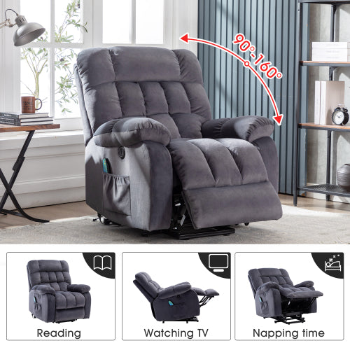 Electric Power Lift Recliner Chair with Massage & Heat