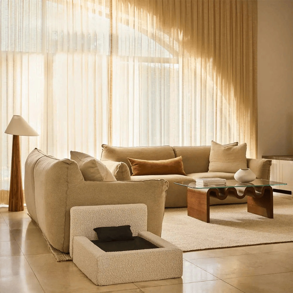 Dog & Cat Sofa Bed with Backrest