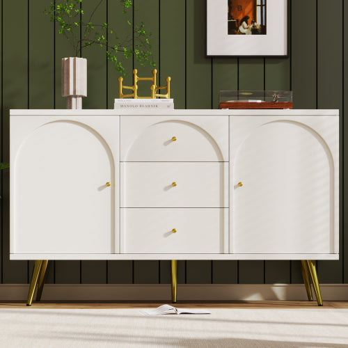 Cream White Sideboard Cabinet