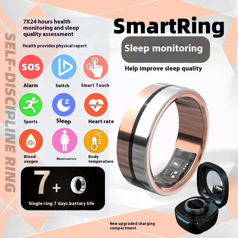 Smart Health Tracking Ring